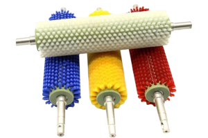 Nylon roller brush with shaft