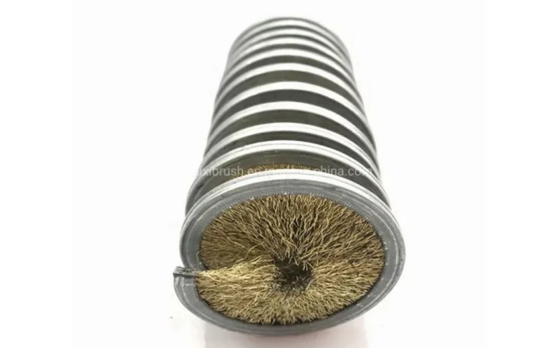 Brass Spiral Wound Coil Brush