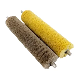 Glass washing nylon cylindrical brush