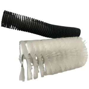 Industrial ring brush rollers