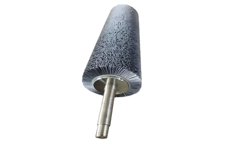 abrasive roller brush