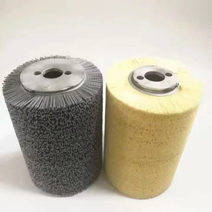 abrasive roller brush