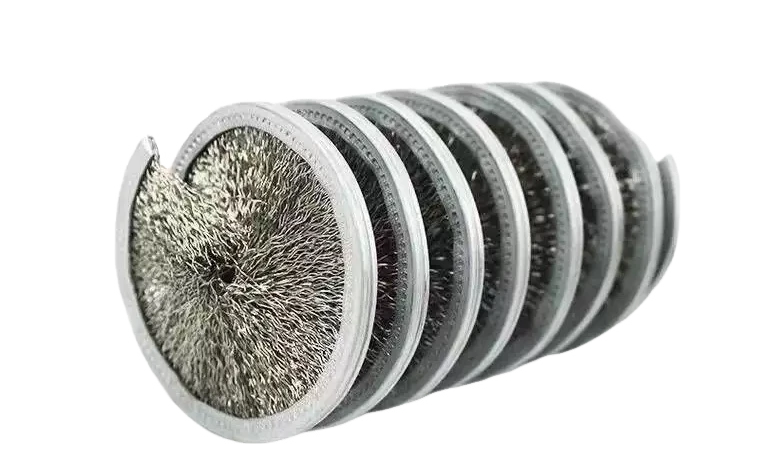 steel wire coil brush