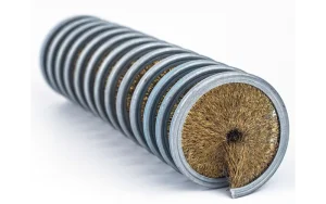 brass coil brush for polishing