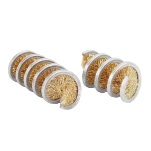 brass coil brush
