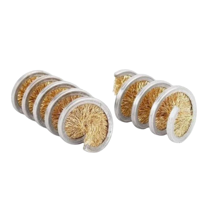 brass spiral brush