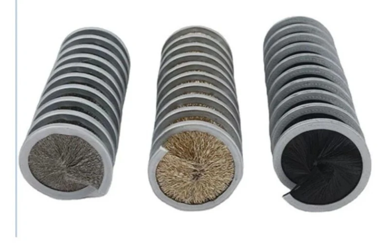 Metal Inside Coil Brushes