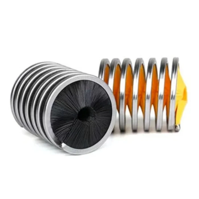 inverted coil brush