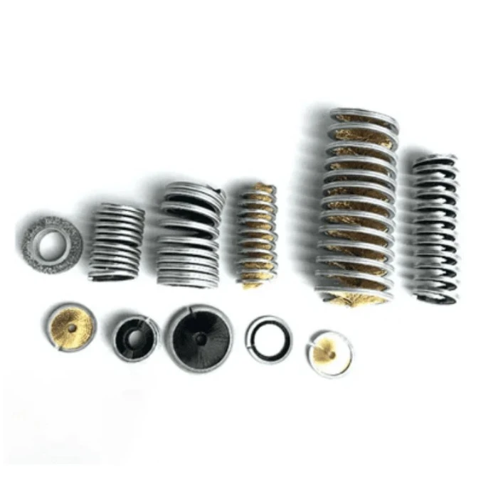metal spring polishing brushes