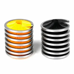 nylon inside coil brushes