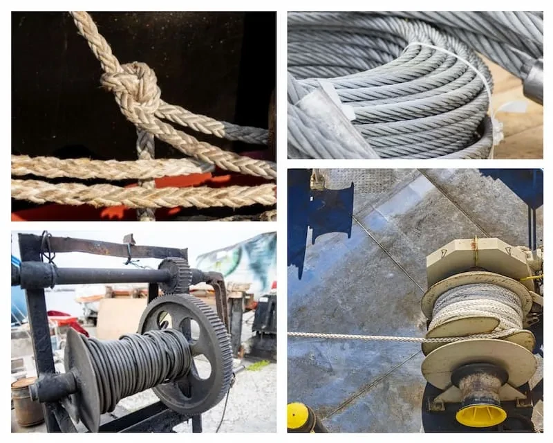 Industrial brush for wire rope Brush banner