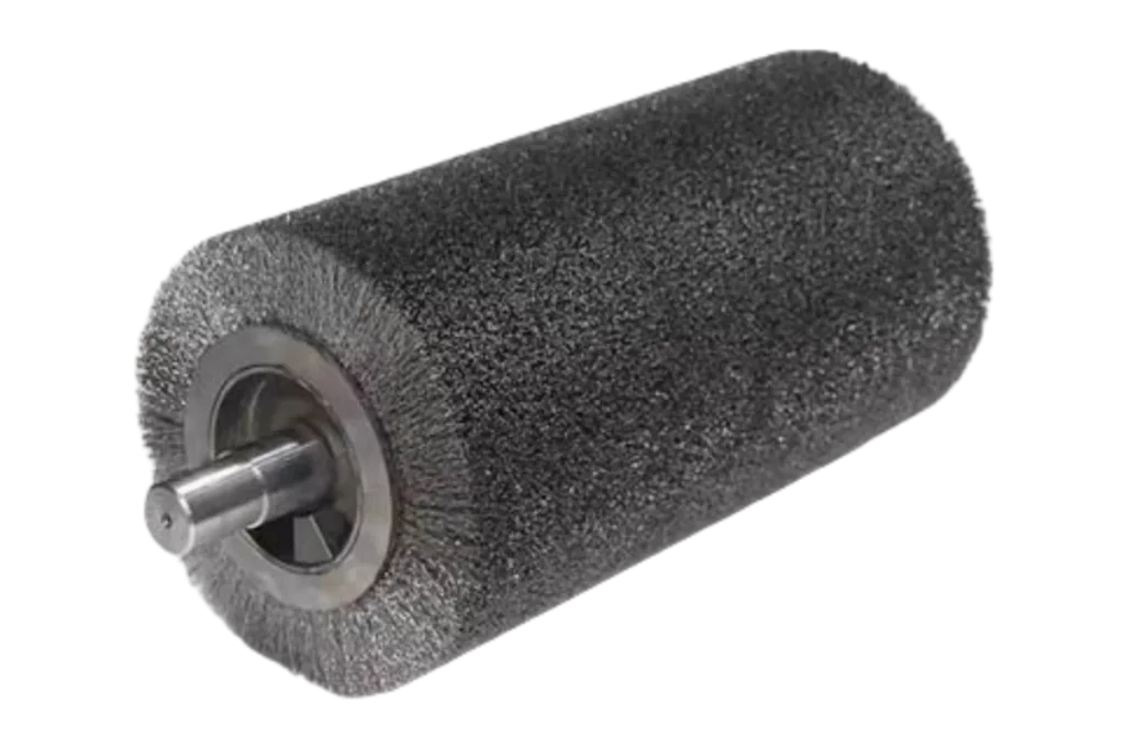 metal cylinder brush banner