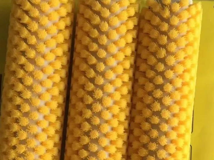 industrial brushware solution for vegetable cleaning