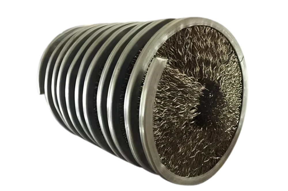 steel coil brush banner