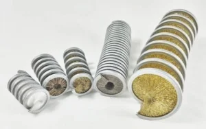 brass coil brushes