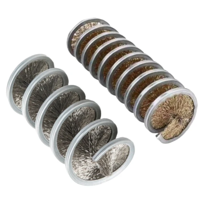 steel wire coil brush