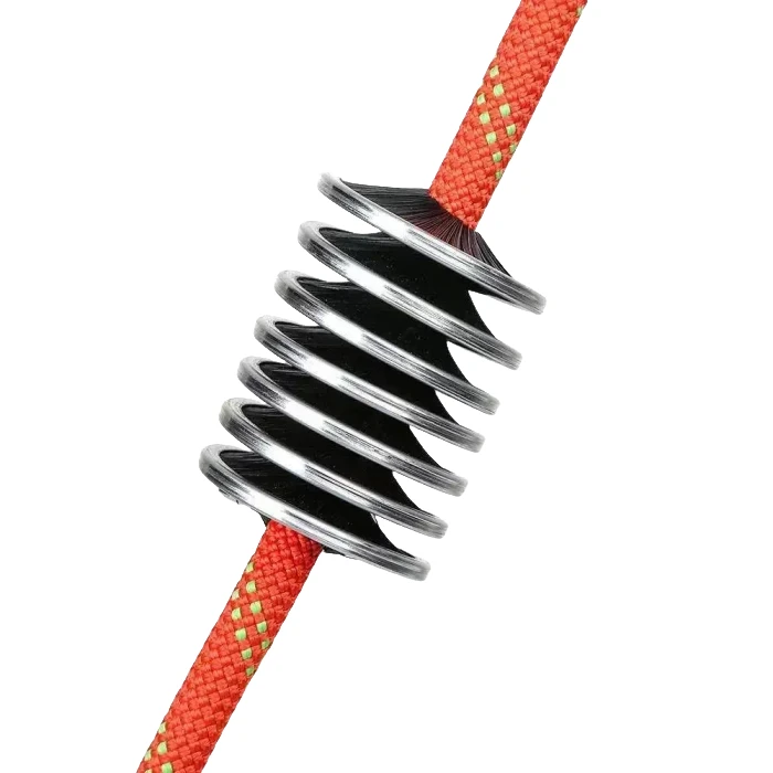 wire rope cleaning roller