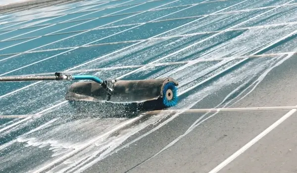 Industrial Brush for Solar Panel Cleaning