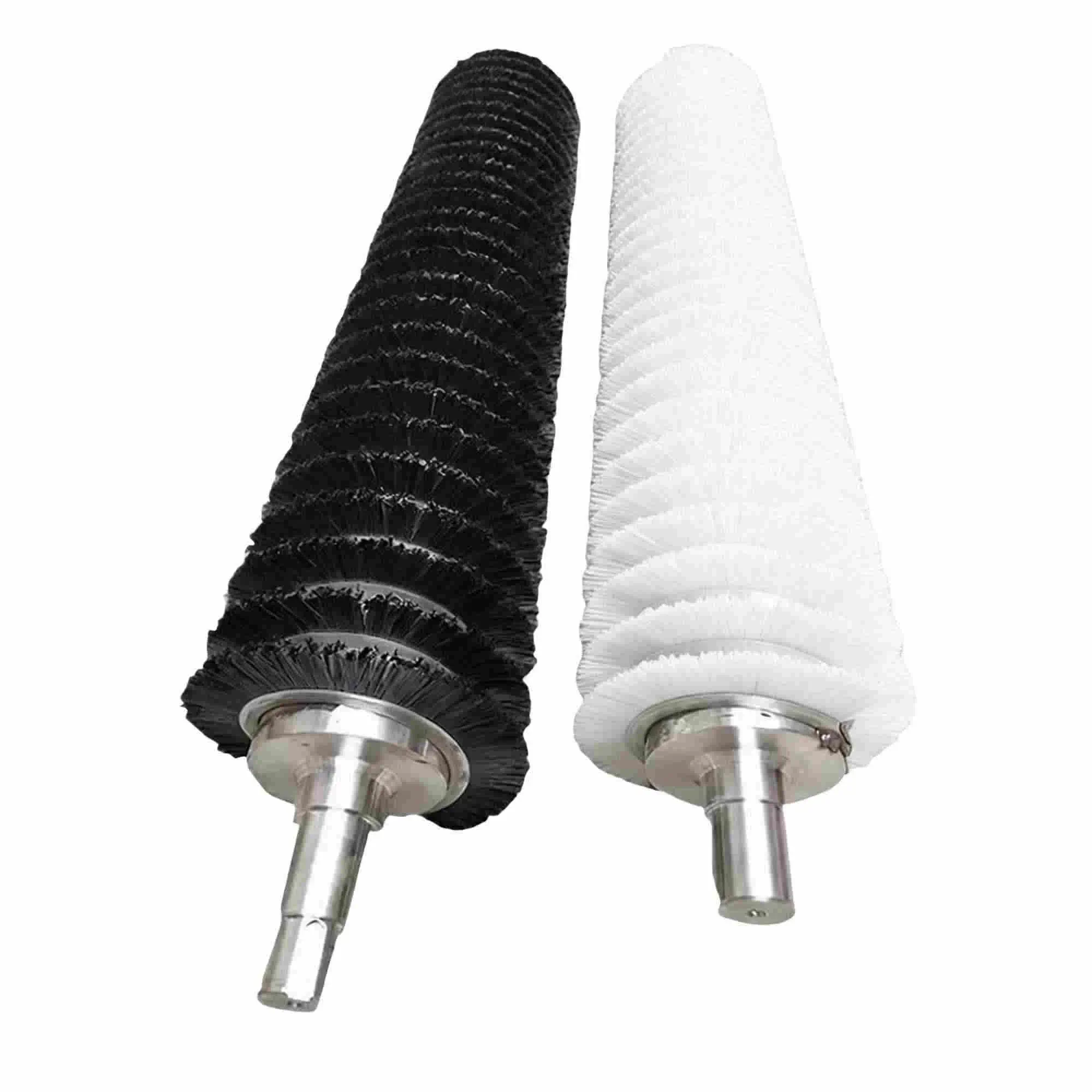 Capsule polishing machine brush