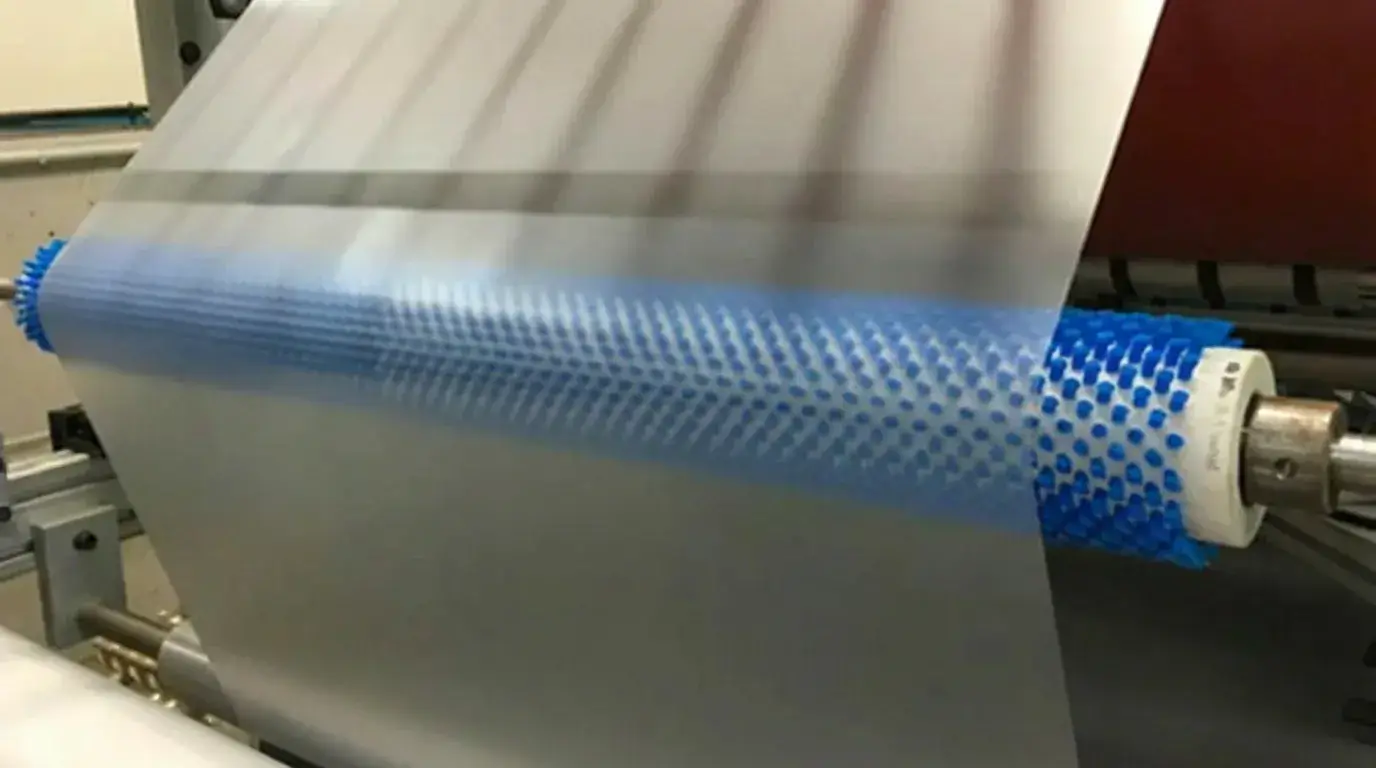 textile processing brush