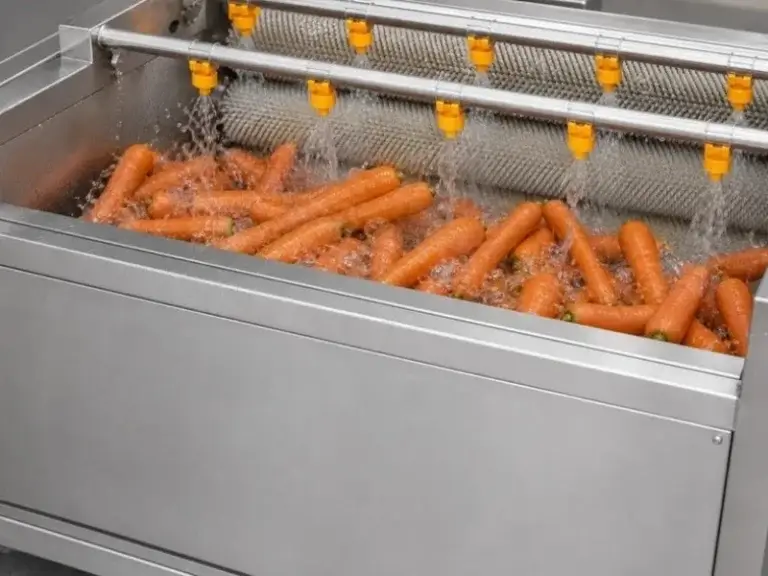 carrot washing machine