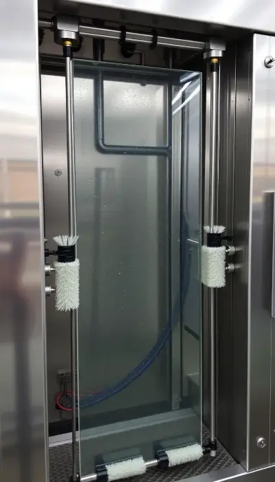 glass cleaning brush