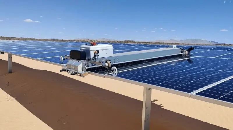 solar washing brush