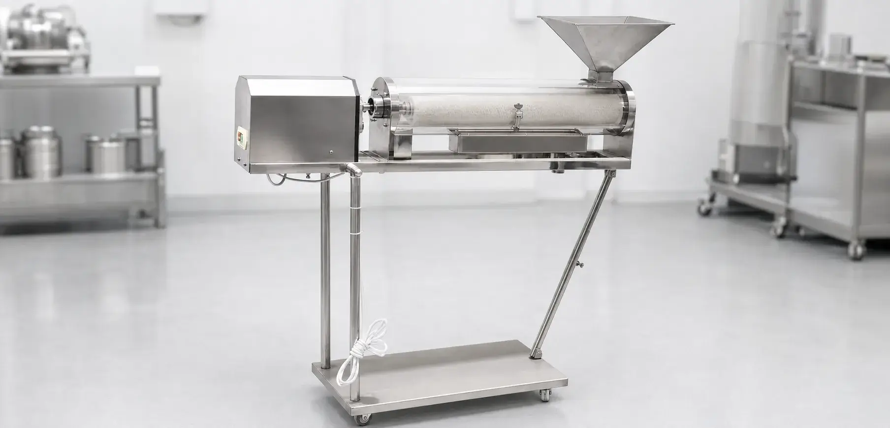 Capsule Polishing Machine banner