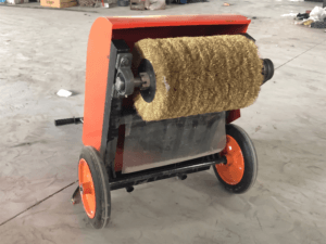 metal brush to remove rust