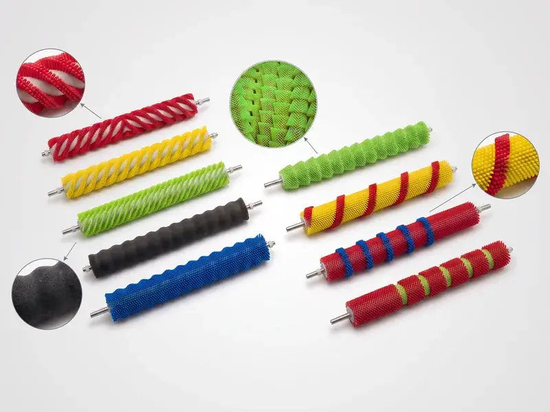 Shape-Matched Roller Brush Design