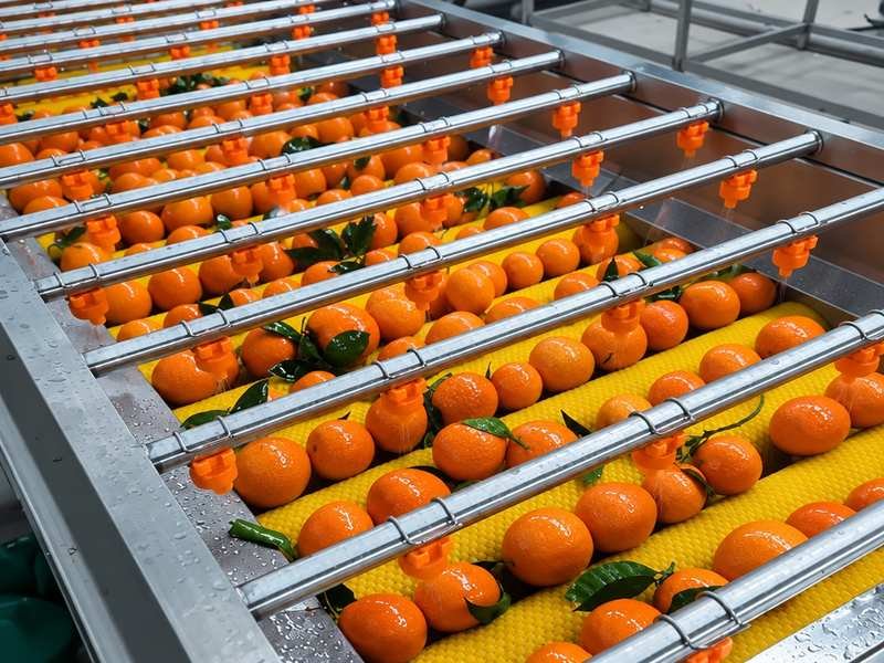 fruit cleaning line