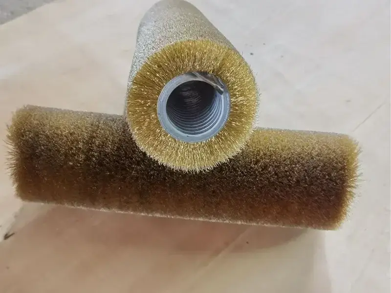 metal outside coil brush