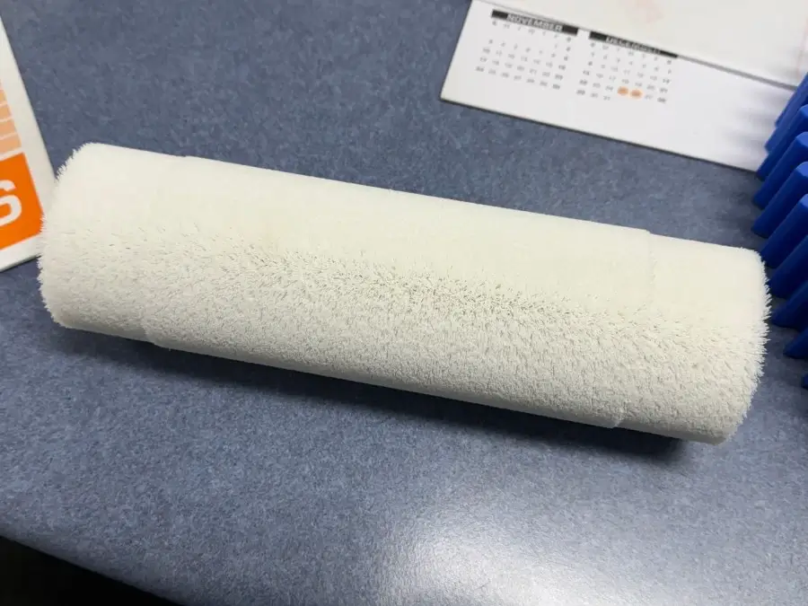 outside coil brush