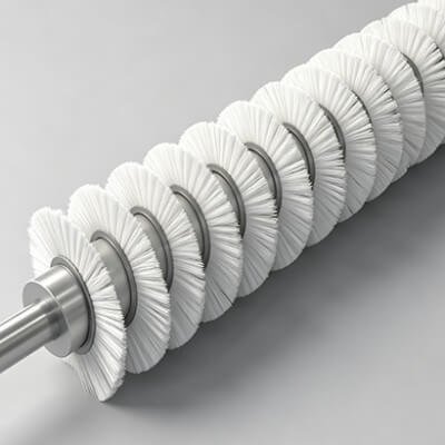 wound cylinder brush