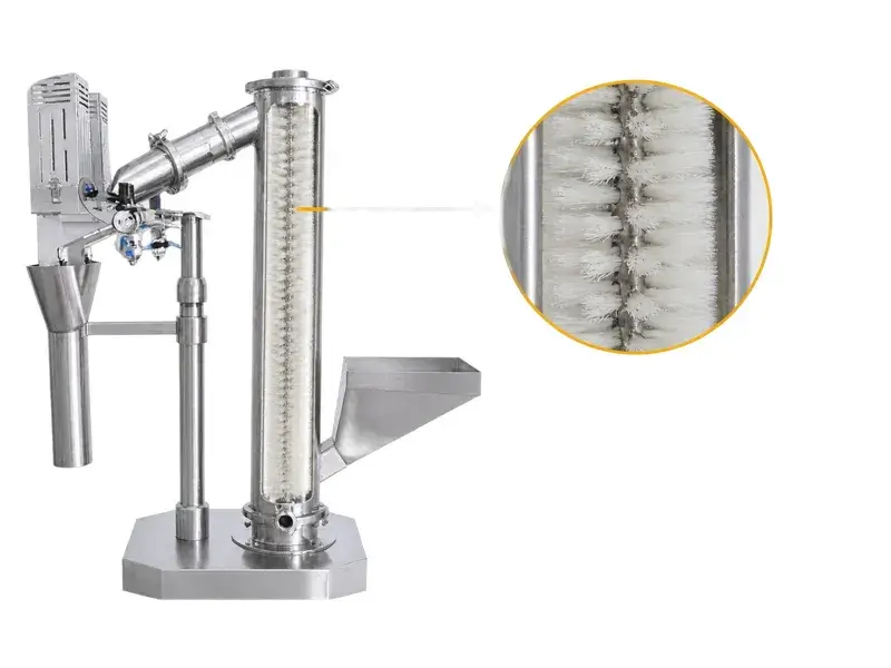 capsule polishing brush