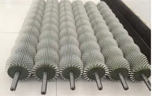 ginger washing cylinder brush