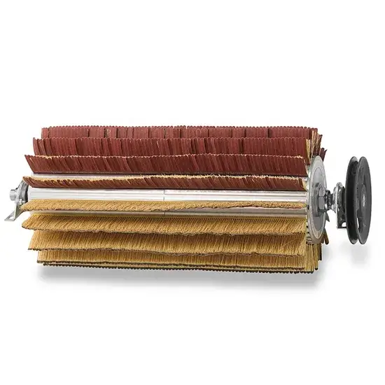 Sanding Brush for Wood — Sisal Roller Brush