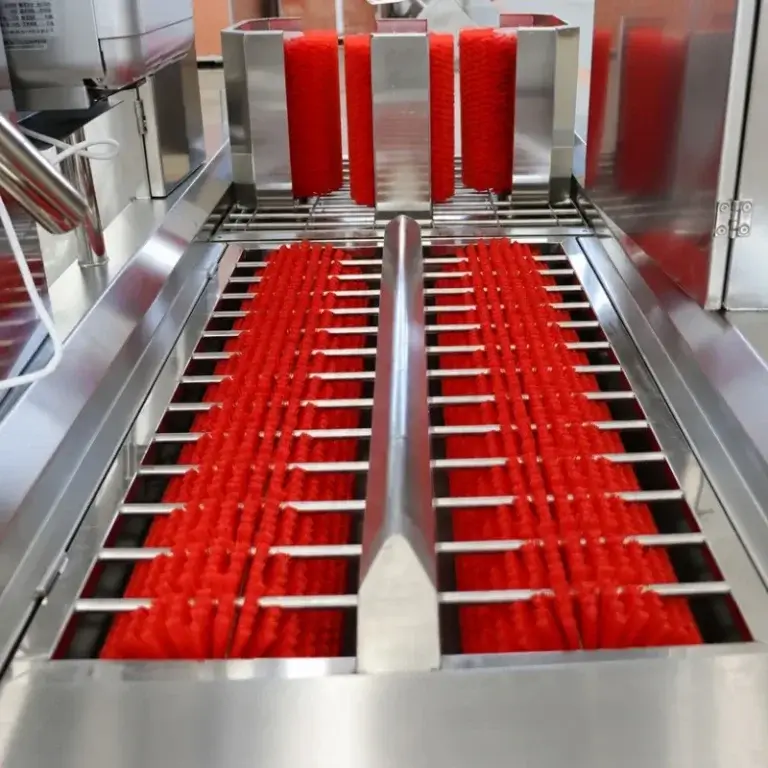 Horizontal Sole Cleaning Rollers