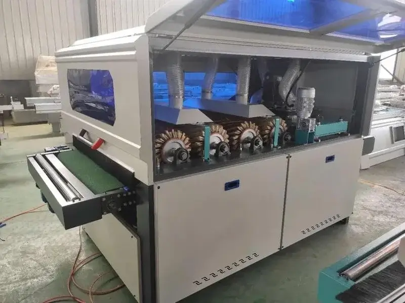 wood brush sanding machine