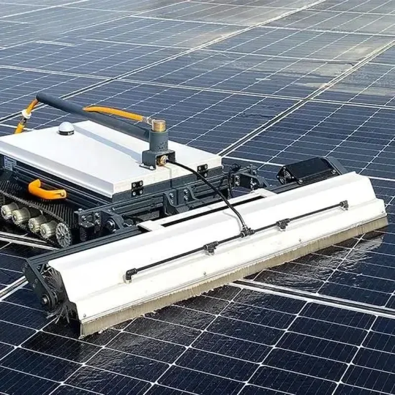 solar panel cleaning brush