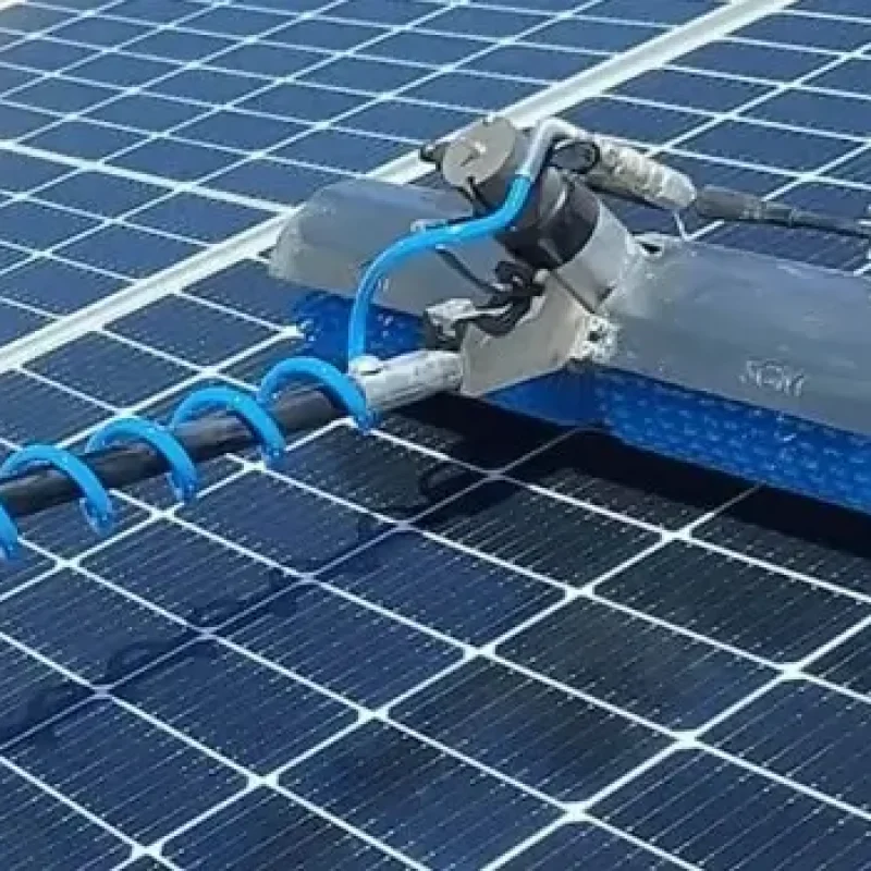 solar panel cleaning brush