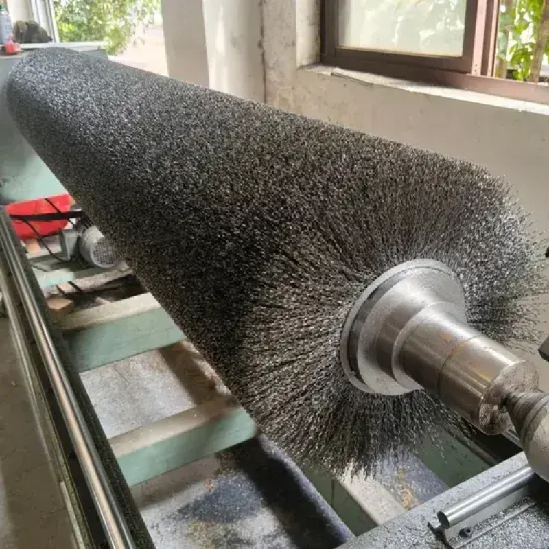 stainless steel rotary wire brush
